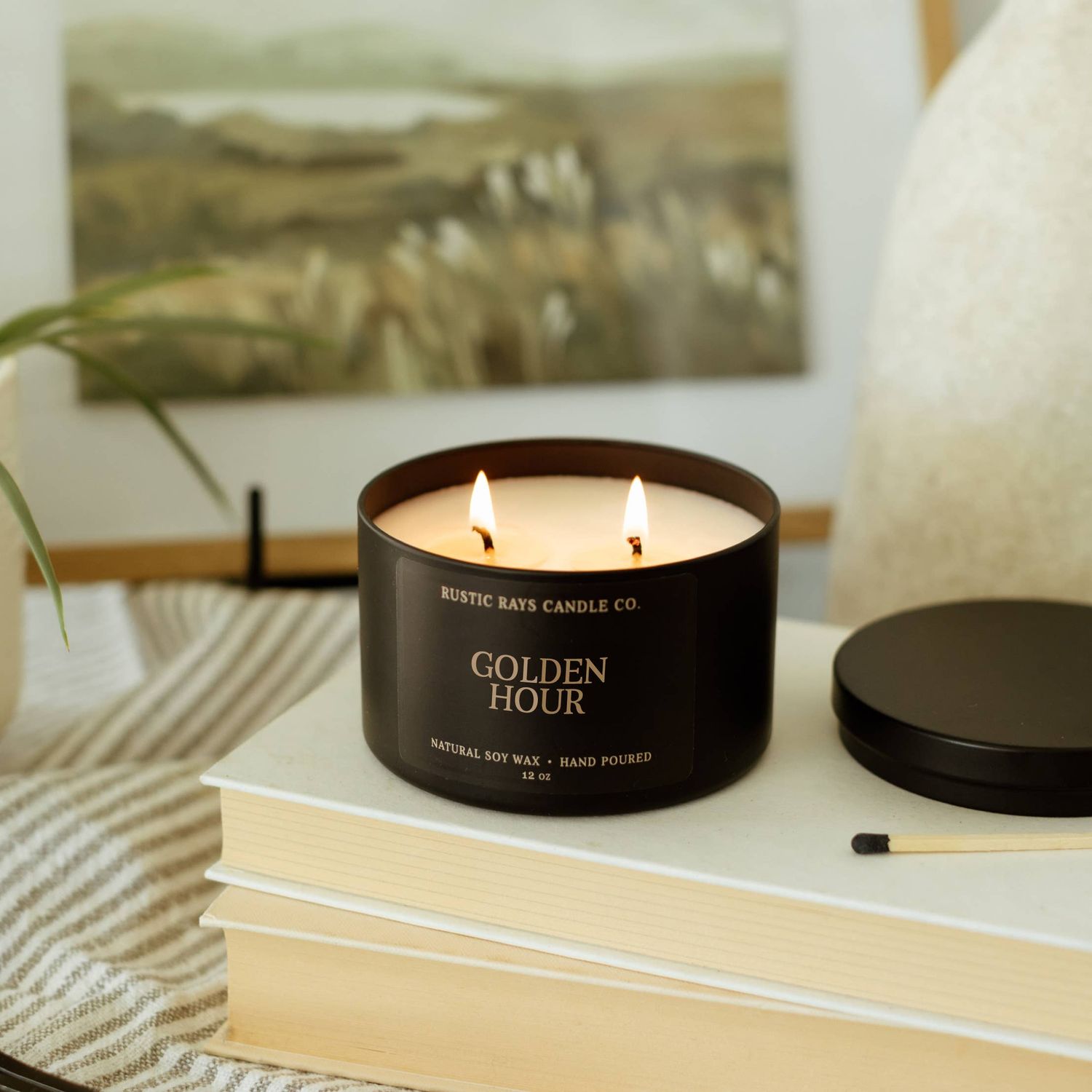 Golden Hour 12 oz Soy Candle