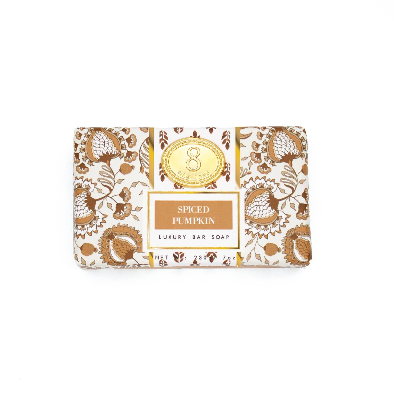 Spiced Pumpkin Wrapped Bar Soap, 7 oz Gift