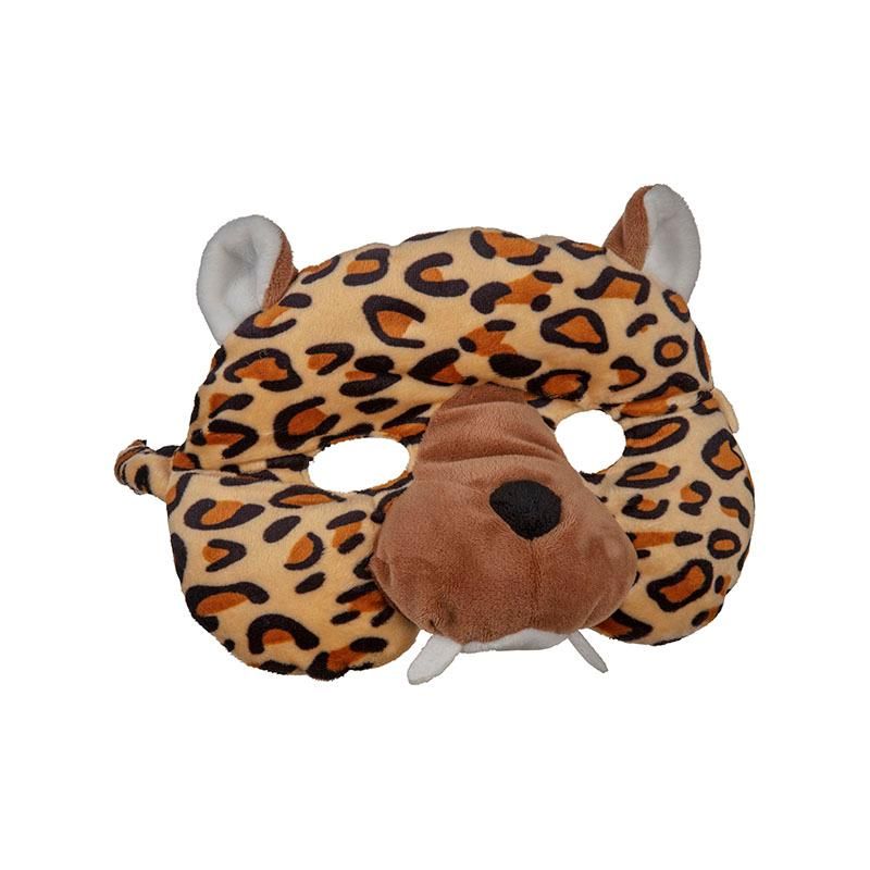 Face Mask Textile Leopard 8.5"