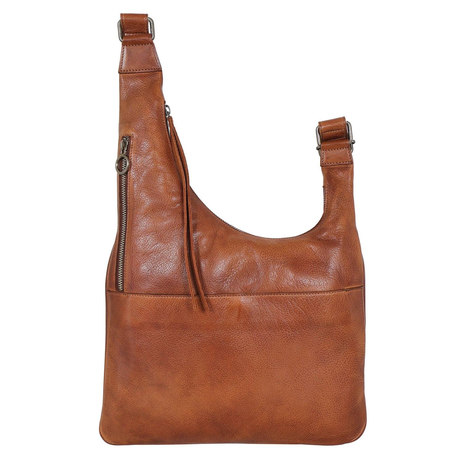 Alta Leather Crossbody Bag, Color: Cognac