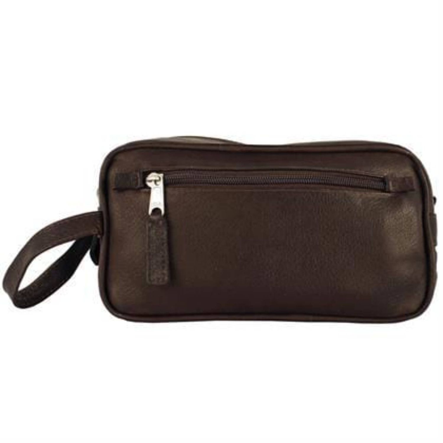Handcrafted Leather Downtown Travel Kit, Color: Cafe