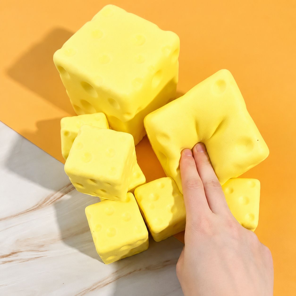 Butter Shape Squishy Stress Toy
