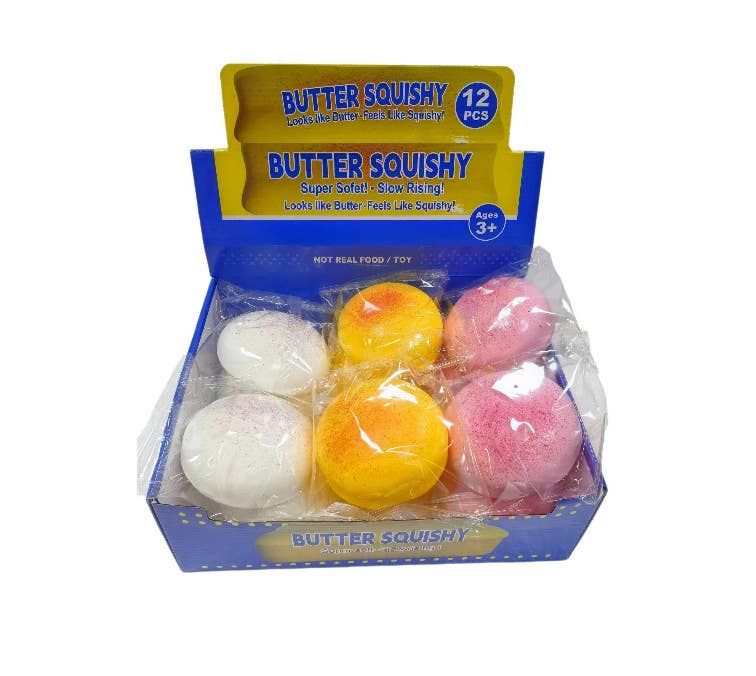 Butter Shape Squishy Stress Toy