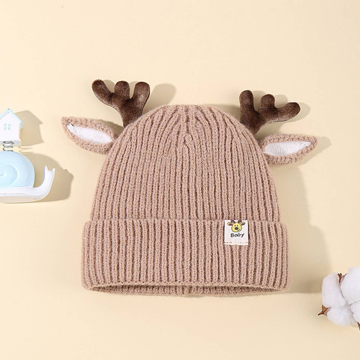 Christmas Deer Children's Knitted Hat