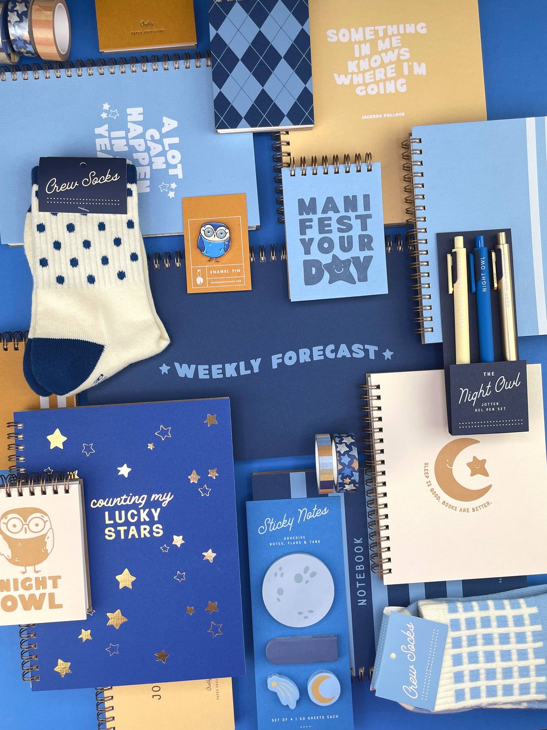 Night Owl Mini Jotter Notebook