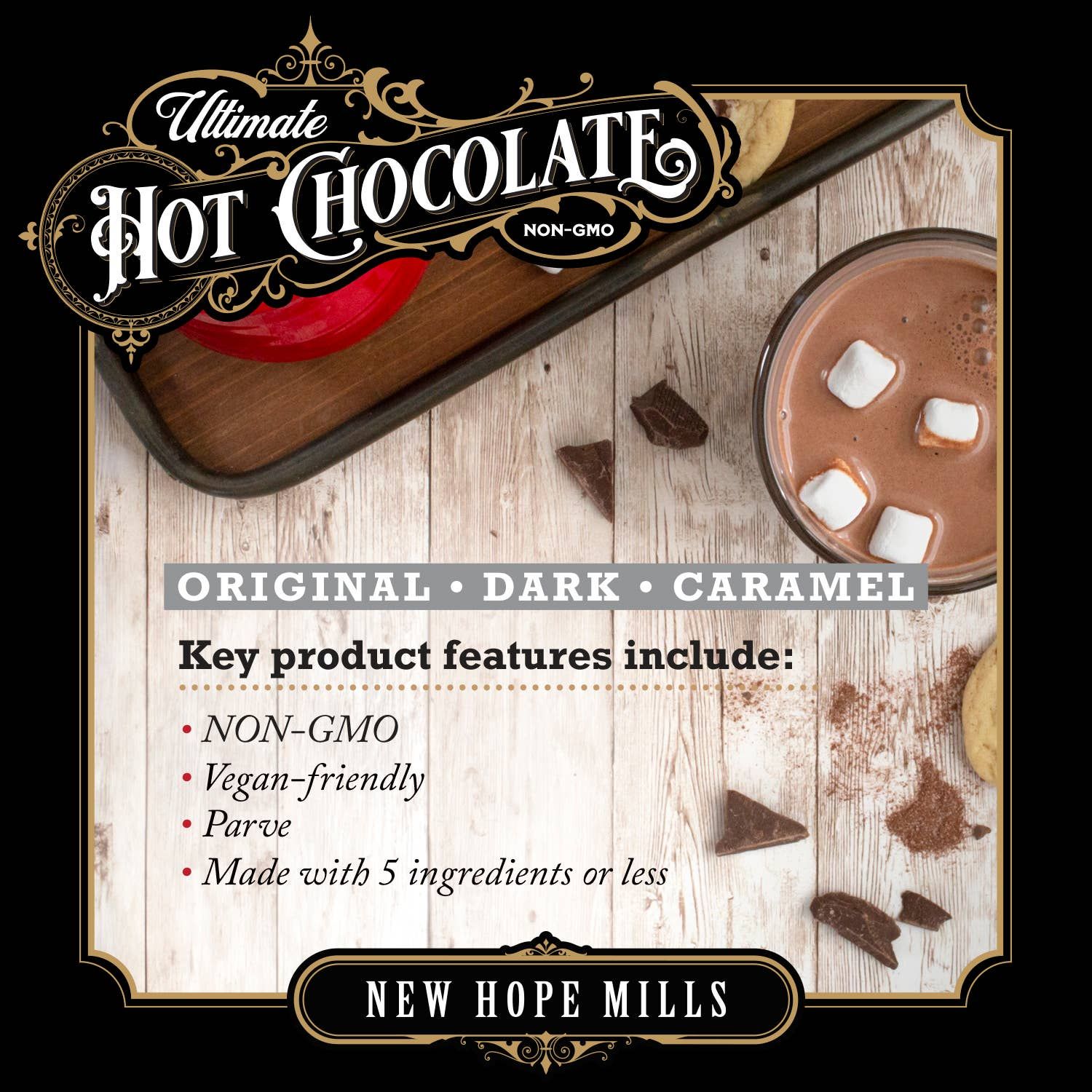 Ultimate Hot Chocolate - Caramel 16oz