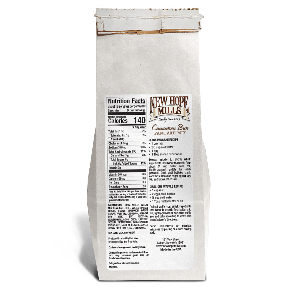 Cinnamon Bun Pancake Mix 18oz