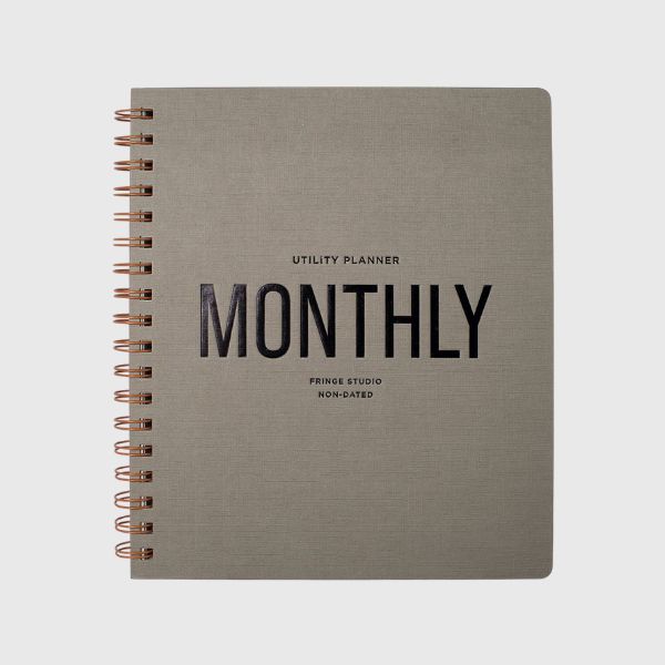 Utility Non-Dated Monthly Planner