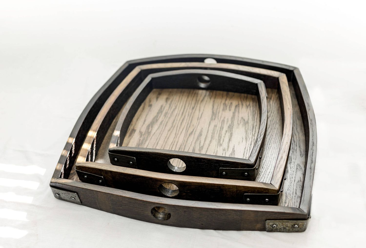 Vino Oak Tray - Square
