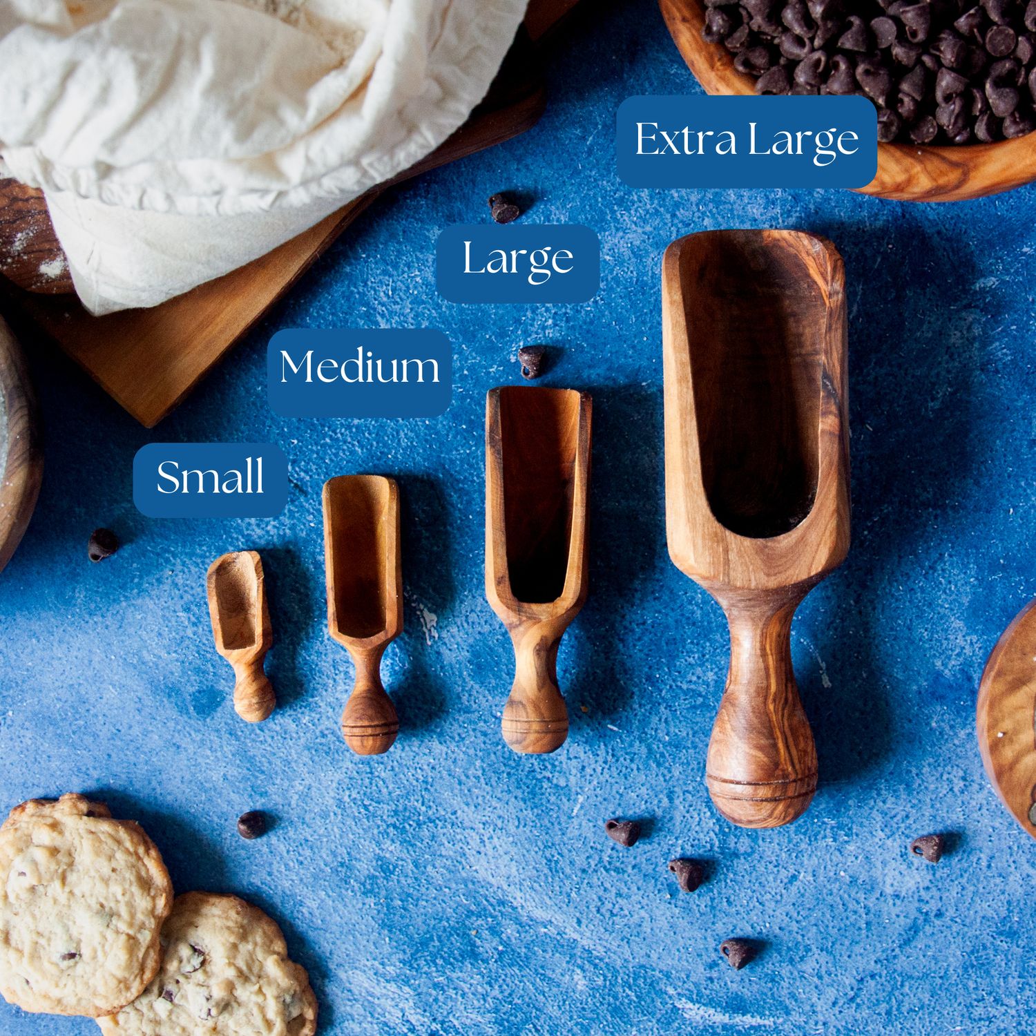 Wooden Scoops for Canisters