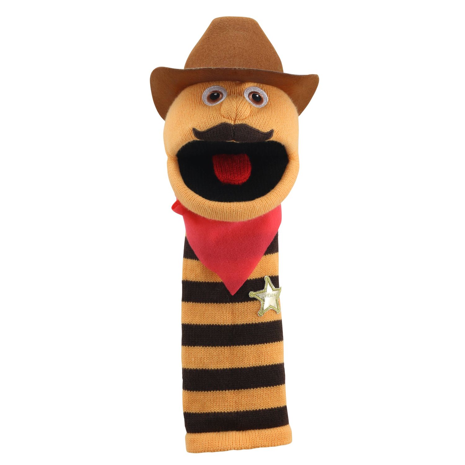 Cowboy - ECO Knitted Puppets