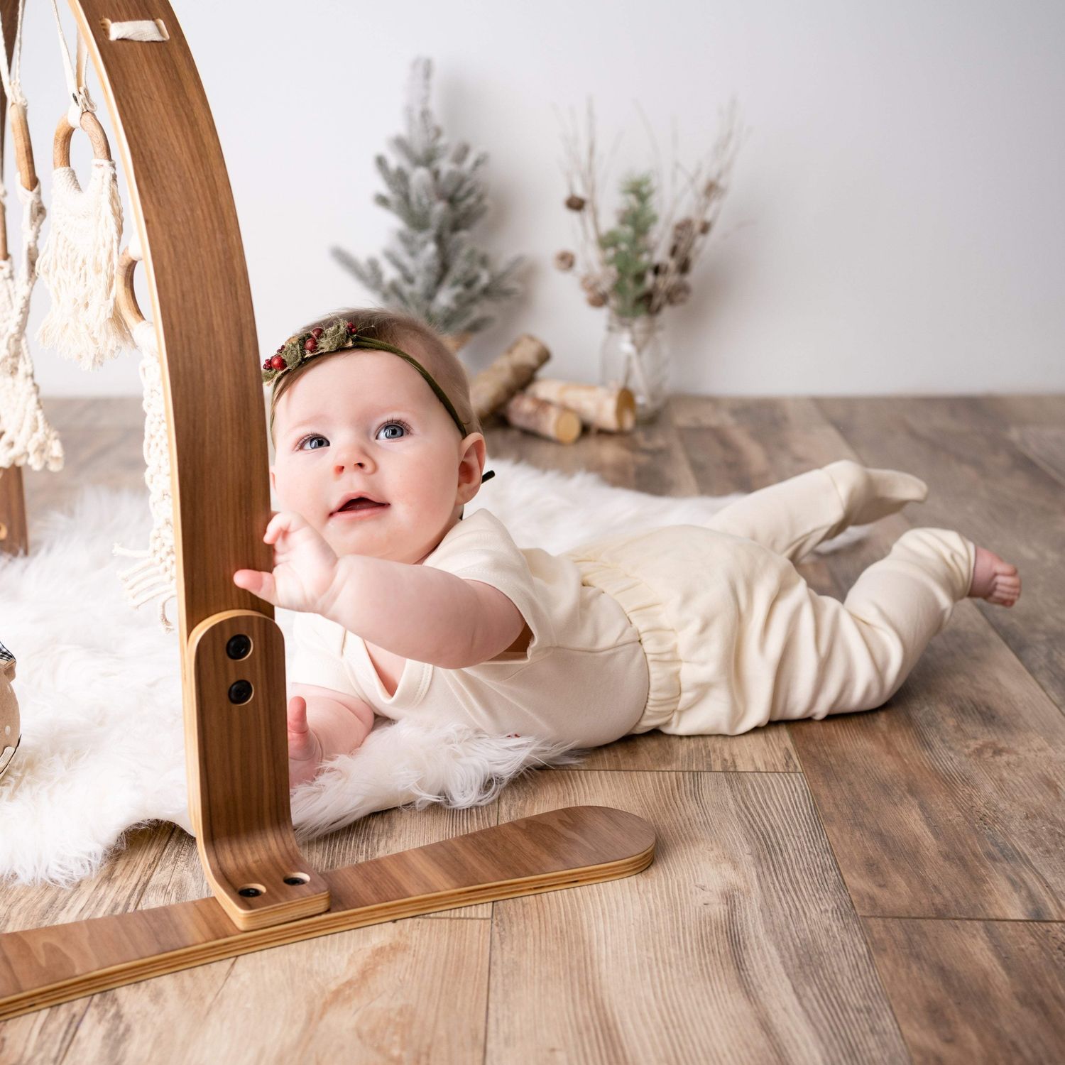 Baby basics pants | Ivory Organic