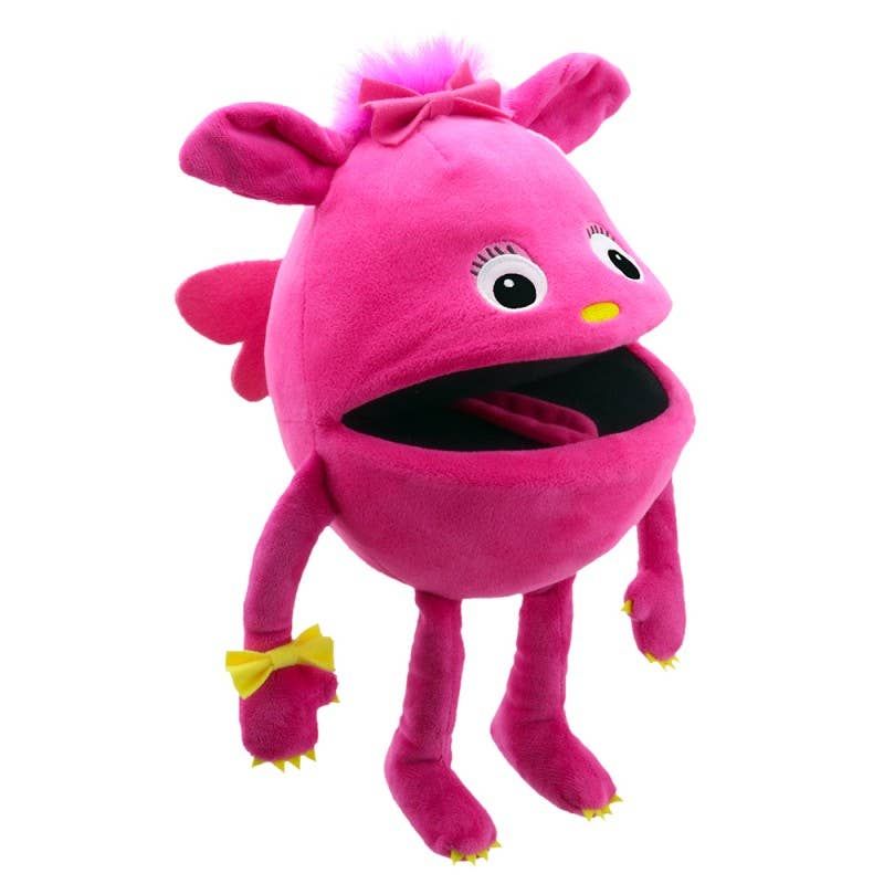 Baby Monster Hand Puppet - Pink