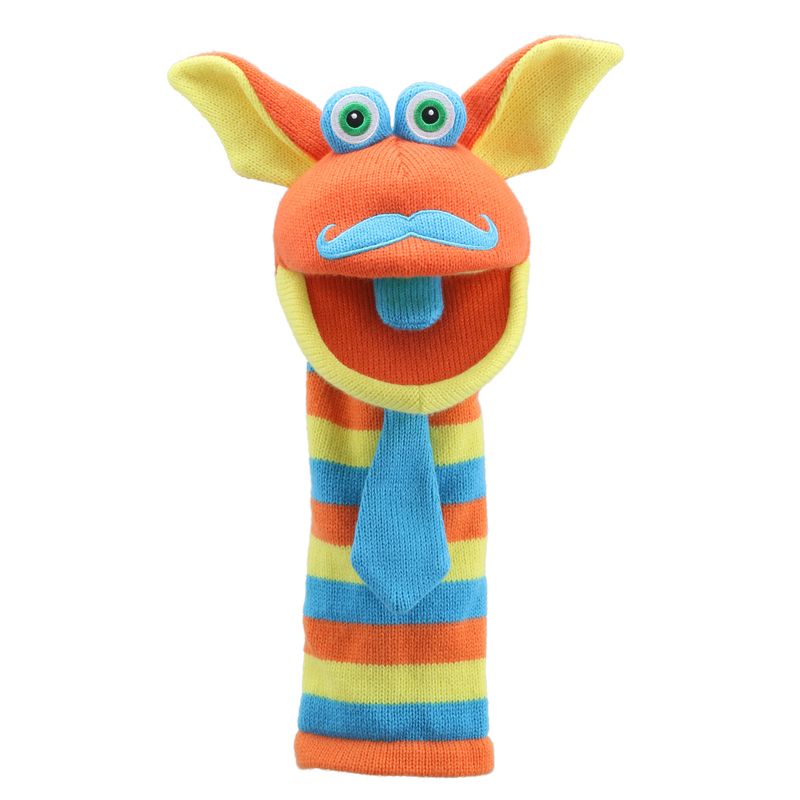 Mango - ECO Knitted Puppets