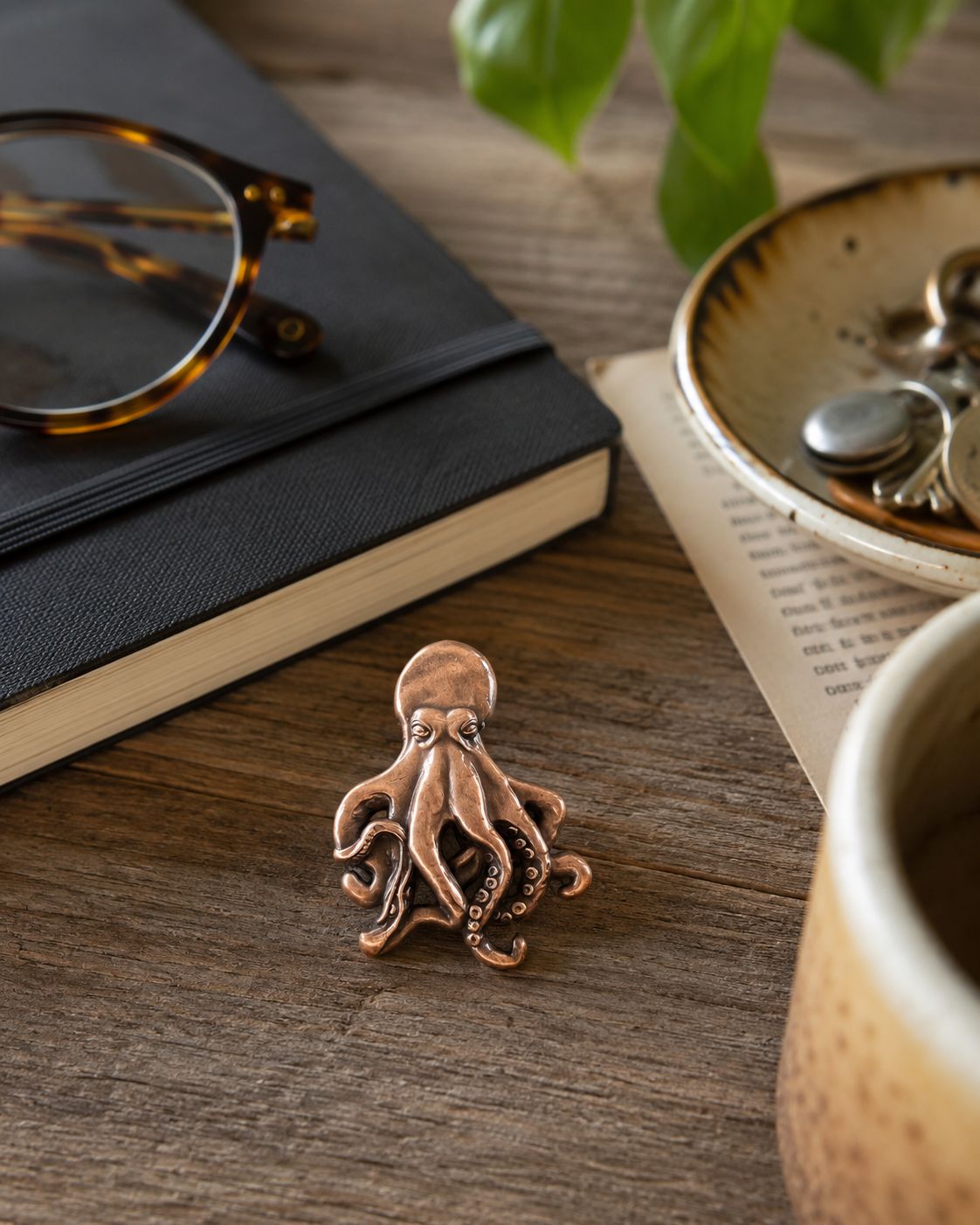 Kraken's Kin Octopus Enamel Pin