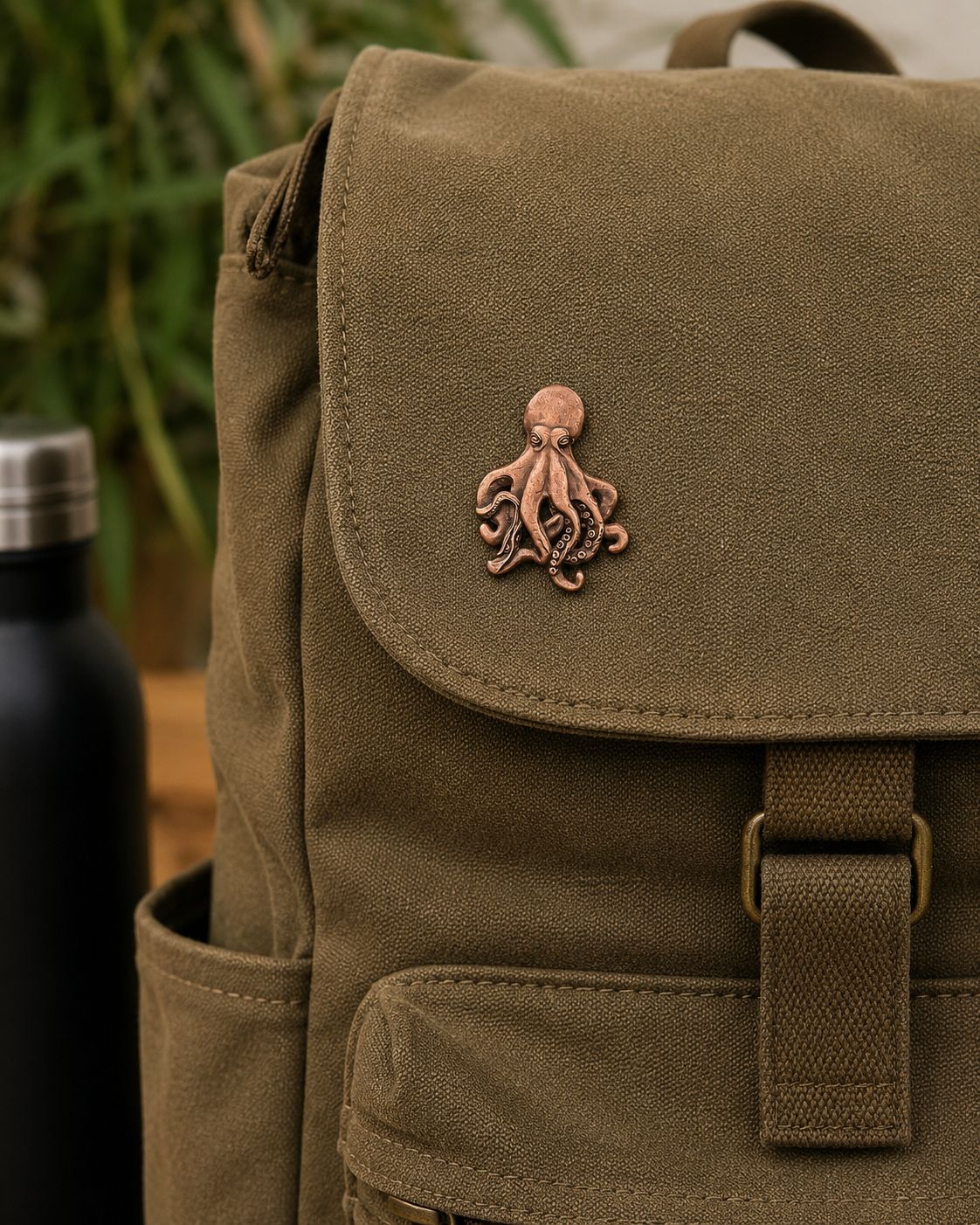 Kraken's Kin Octopus Enamel Pin