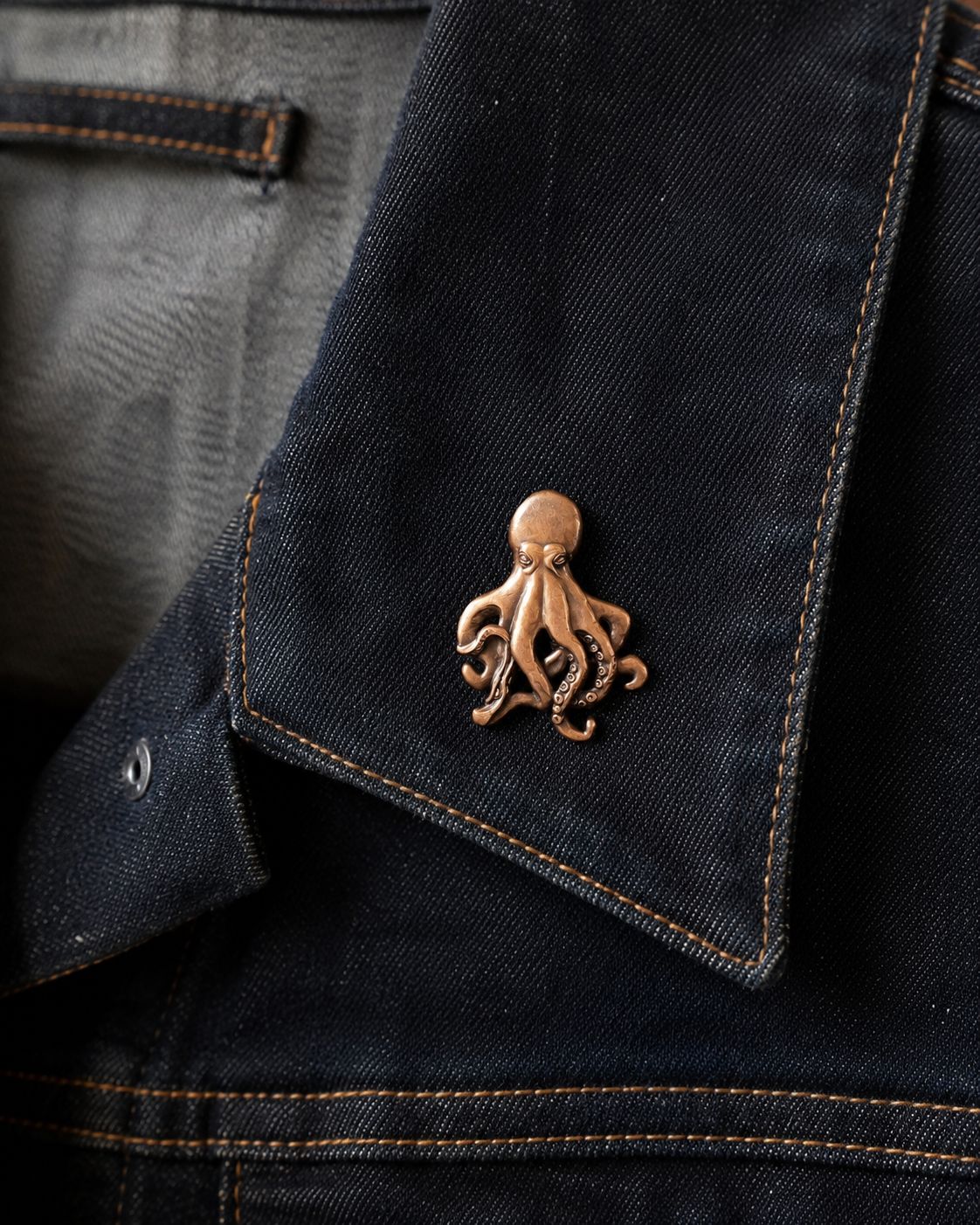 Kraken's Kin Octopus Enamel Pin