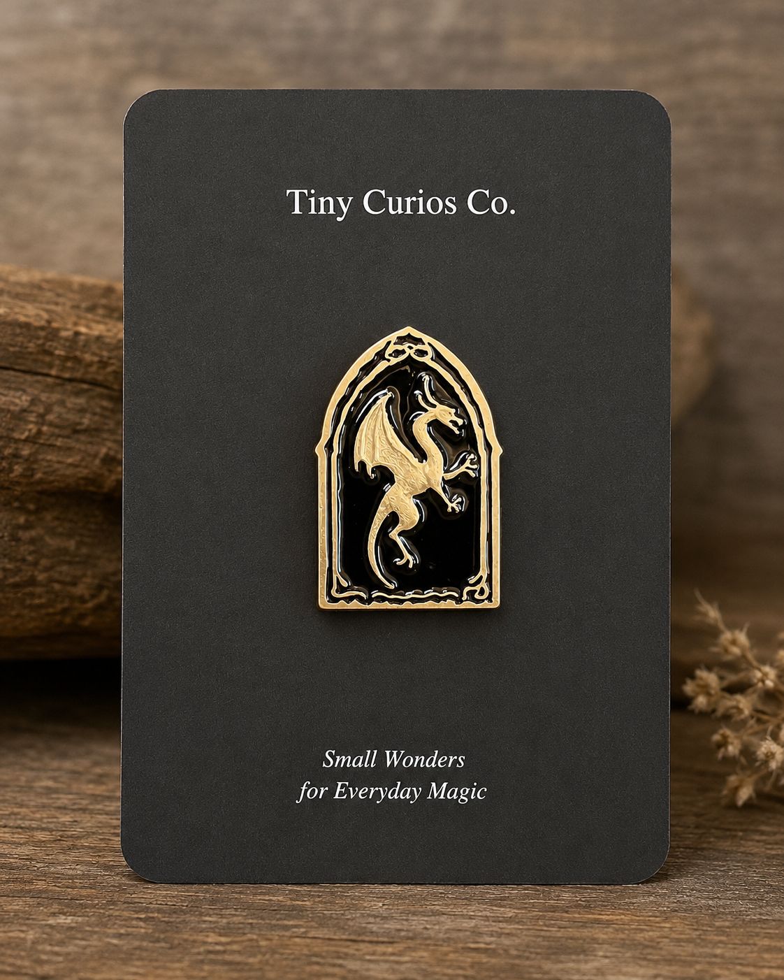 Ancient Wyvern Crest Pin