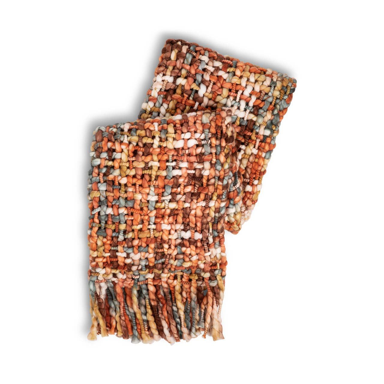 Woven Throw Blanket - Terracotta