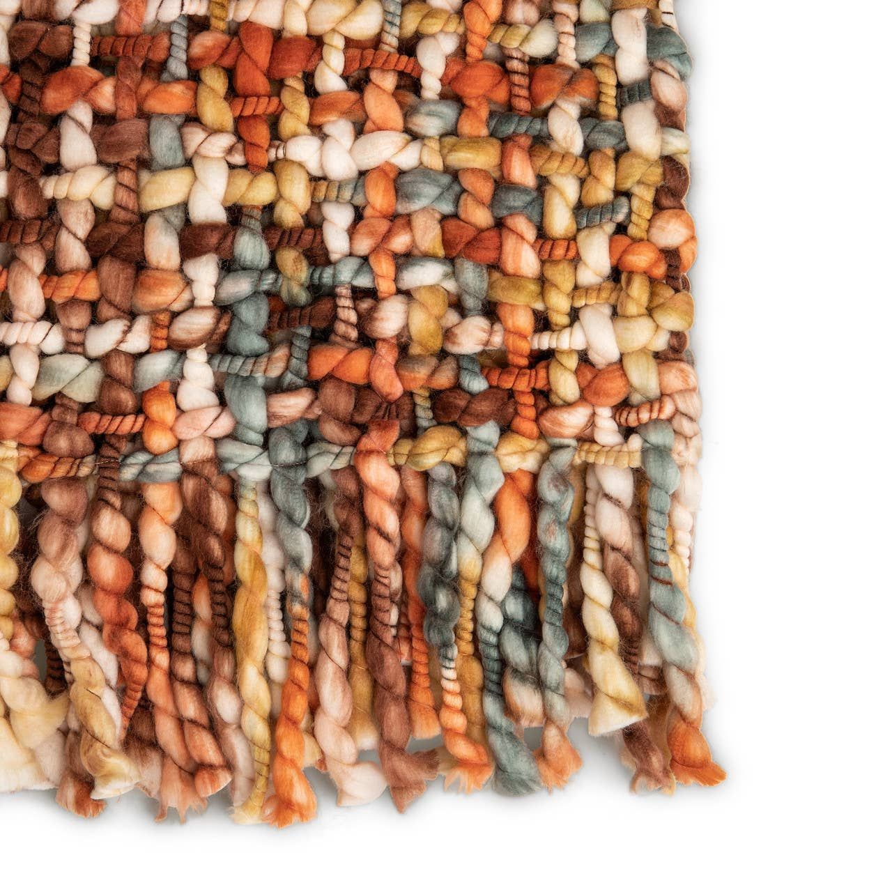 Woven Throw Blanket - Terracotta