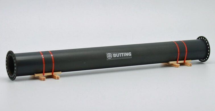 Belading buis (flens) 'Butting' Belading buis (flens) 'Butting'