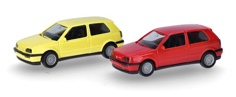 VW Golf III VR6, Rood/ geel (Minikit) VW Golf III VR6, Rood/ geel (Minikit)