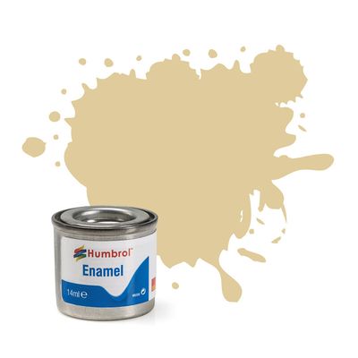 Enamel Paint NO 121 'Pale Stone Matt'