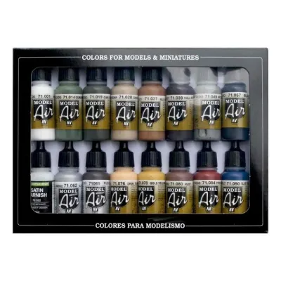 Model Air Railway Colors - 16 kleuren