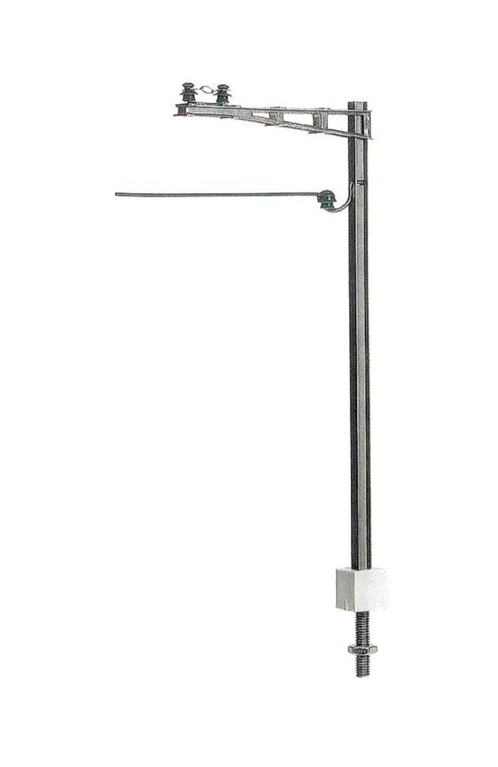 Hoofdlijnmast met vakwerkarm, modern type, {#320}