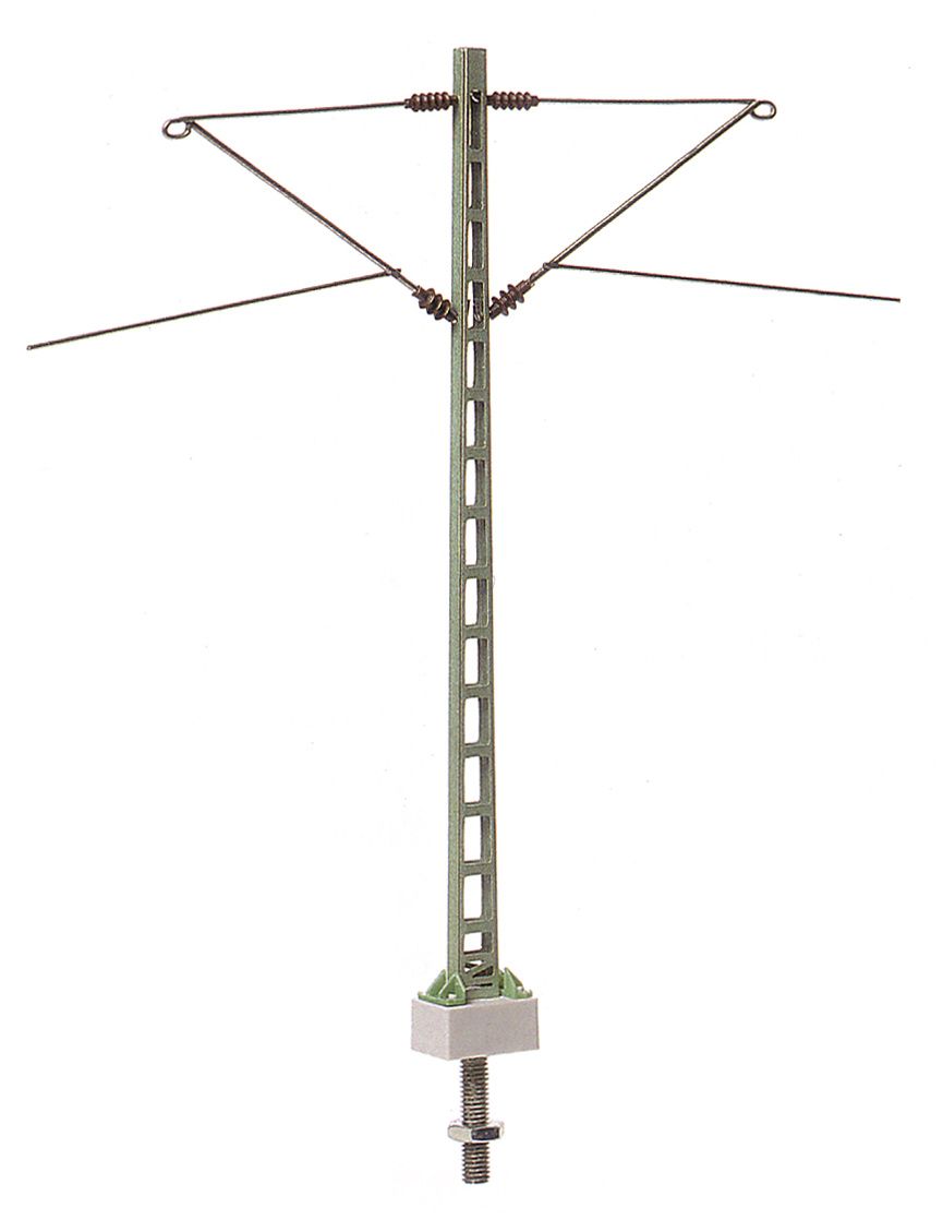 H0 Vakwerk middenmast met 2 armen (1 stuk) H0 Vakwerk middenmast met 2 armen (1 stuk)