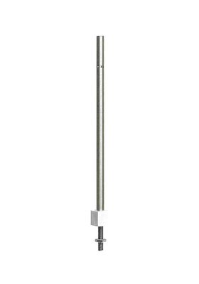 H-profiel mast van nieuw zilver, 98 mm (5 stuks)