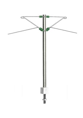 H-profiel middenmast, 68 mm spoorafstand, 1 stuk