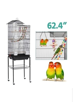 Large Lovebird Cage with stand
