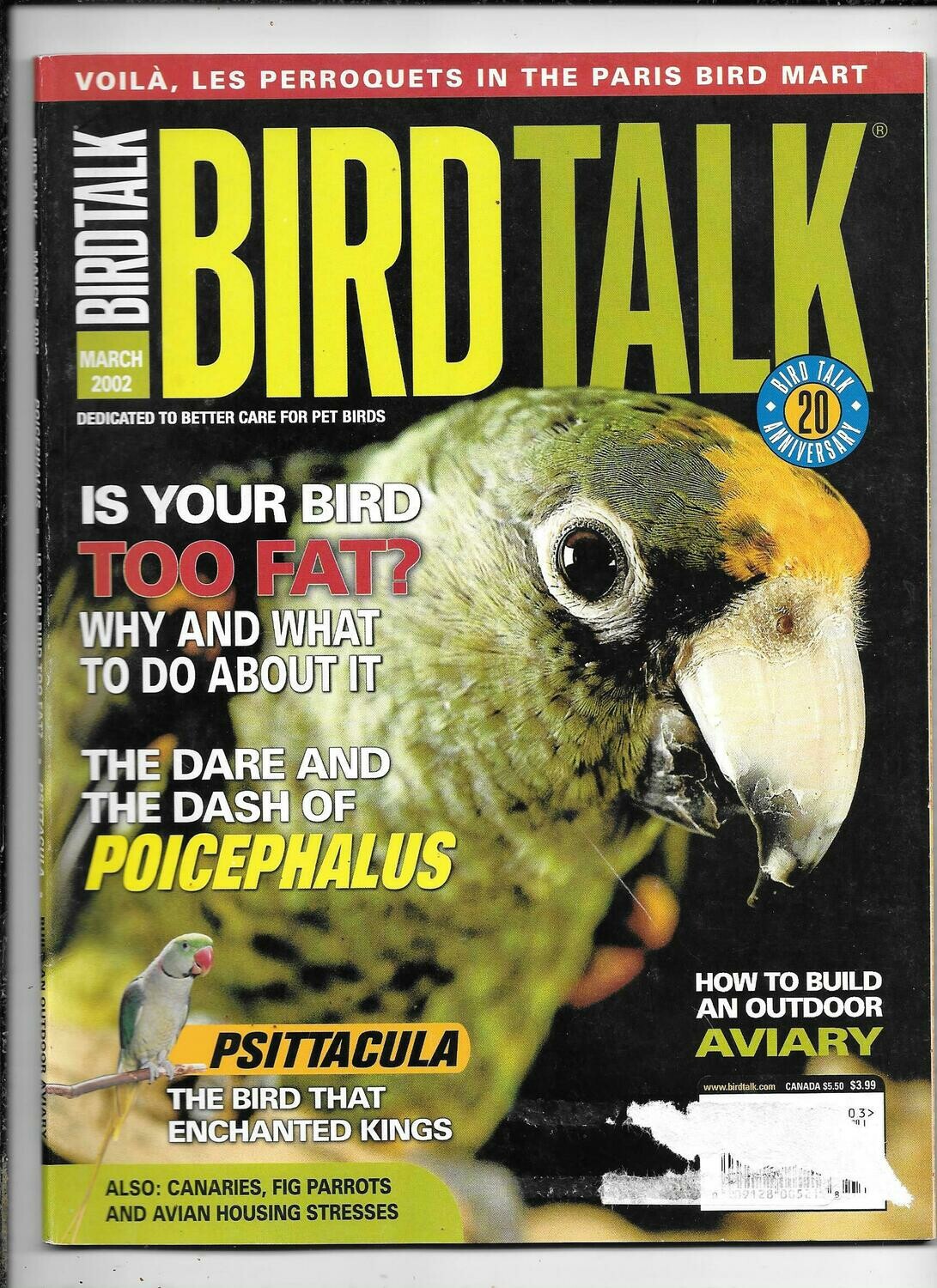 ​​BirdTalk Magazine march 2002