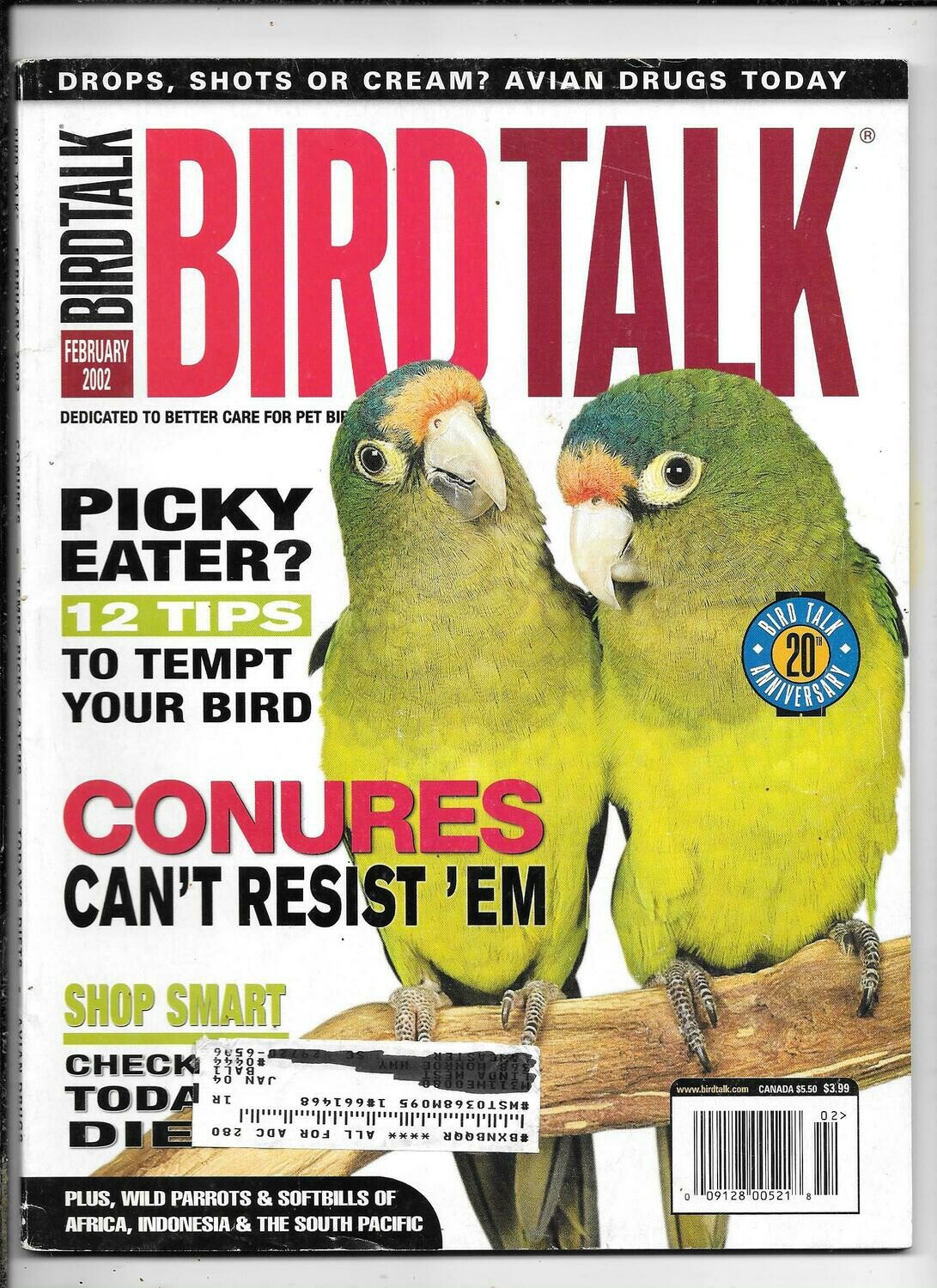 ​​BirdTalk Magazine February 2002