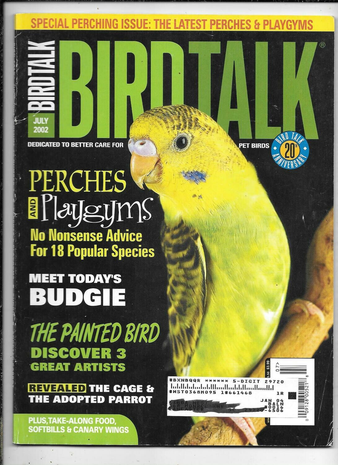 ​BirdTalk Magazine july 2002