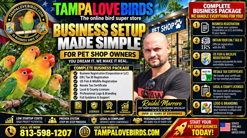 START YOUR OWN PET SHOP