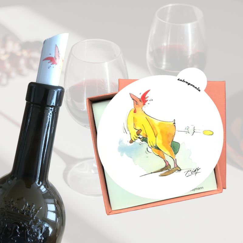 Peter Gaymann Peter Gaymann "Korkenzieherhuhn²