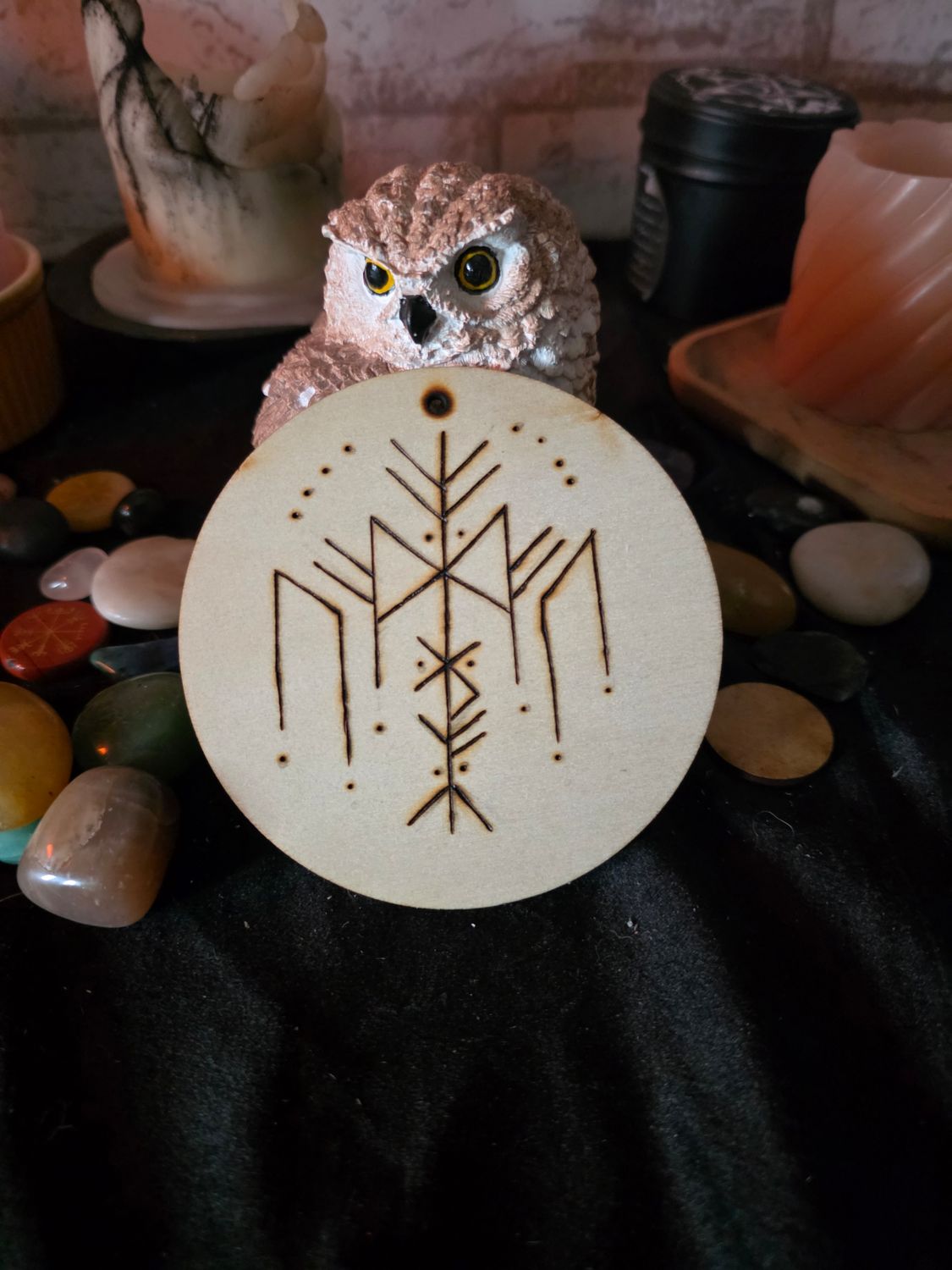 Bindrune Pyrograver : Amour, soin &amp; bien-être envers soi