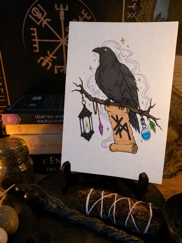 Le Messager du Corbeau : Esprit &amp; Protection