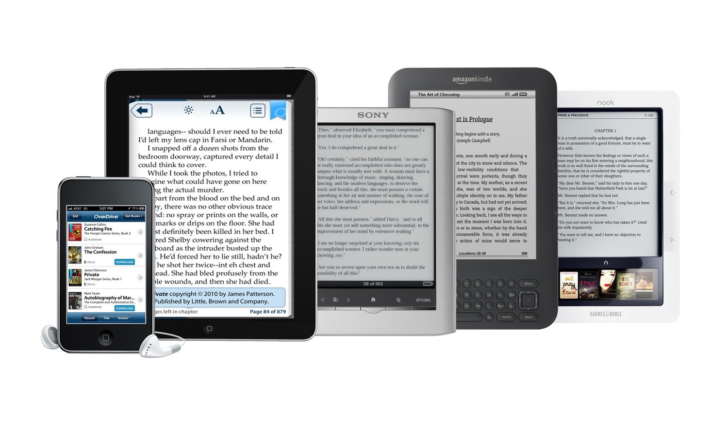Convert your eBook to be read on the eReader of your choice