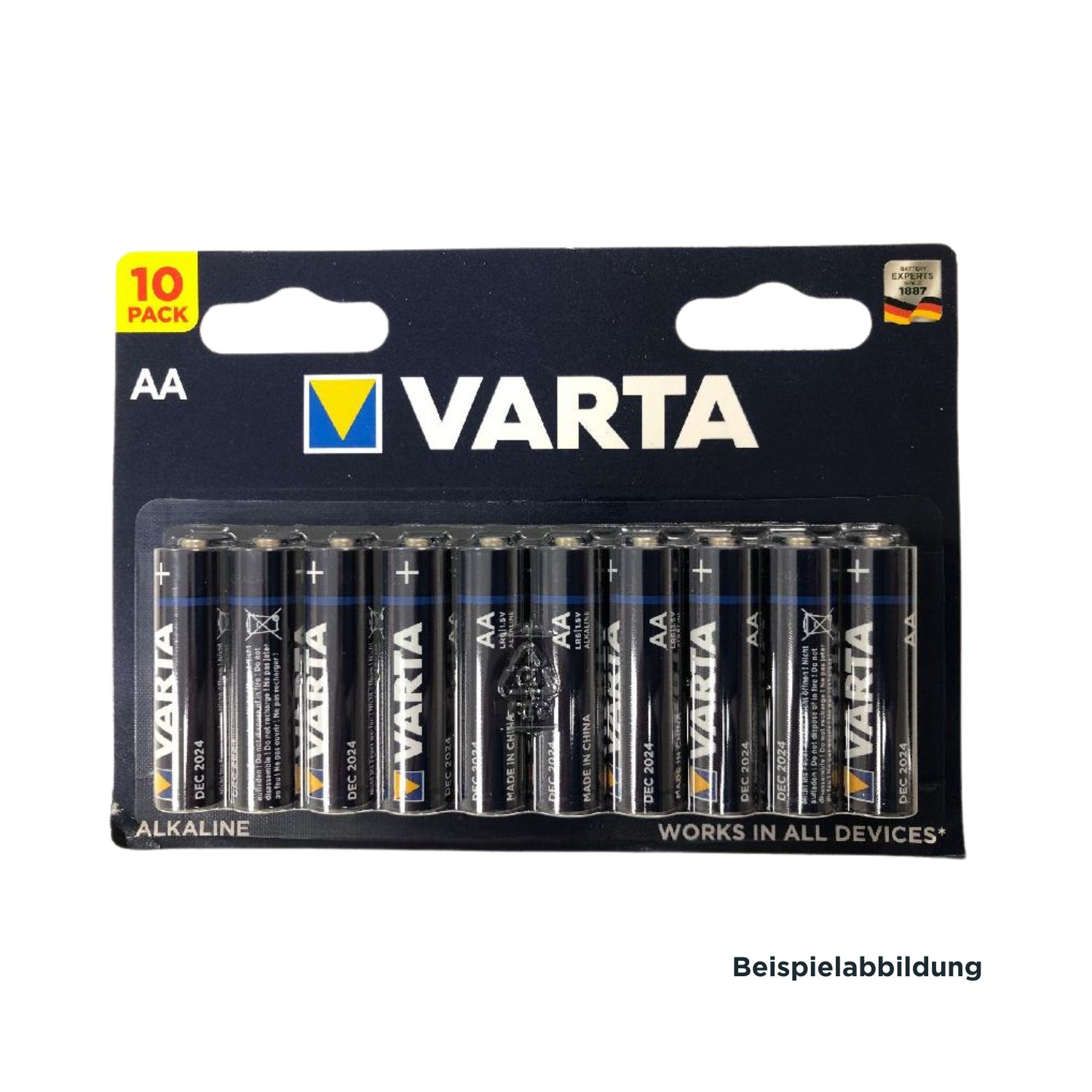 10 x Varta AA Batterien Pack 10 x Varta AA Batterien Pack