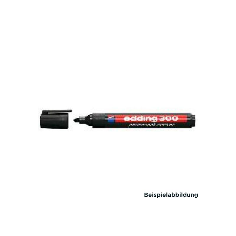 edding 300 Permanentmarker schwarz