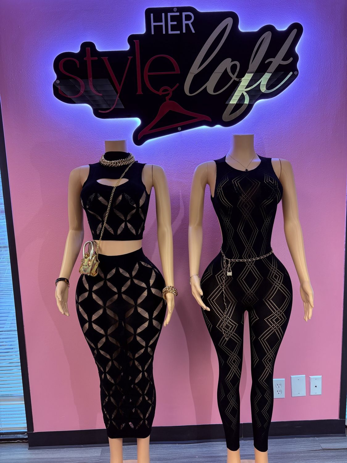 Blackout luxe 2 piece