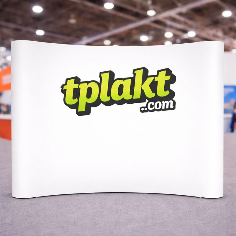 Pop-up wand (Gebogen)