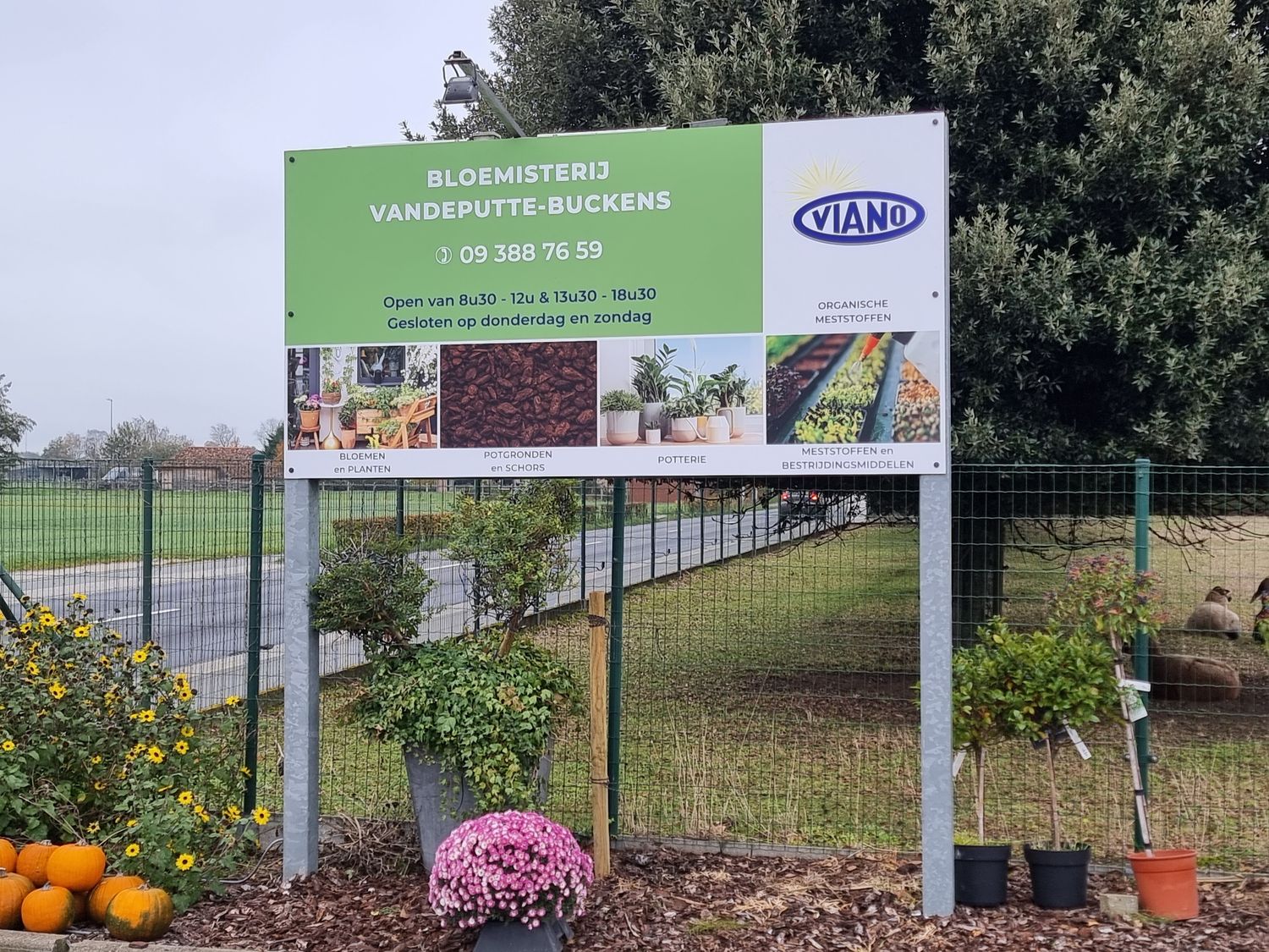 Belettering op panelen