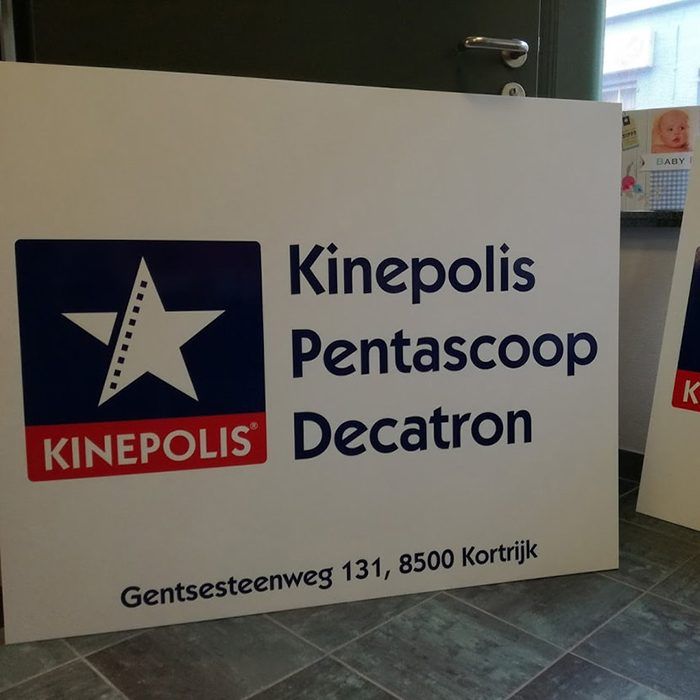 Belettering op panelen