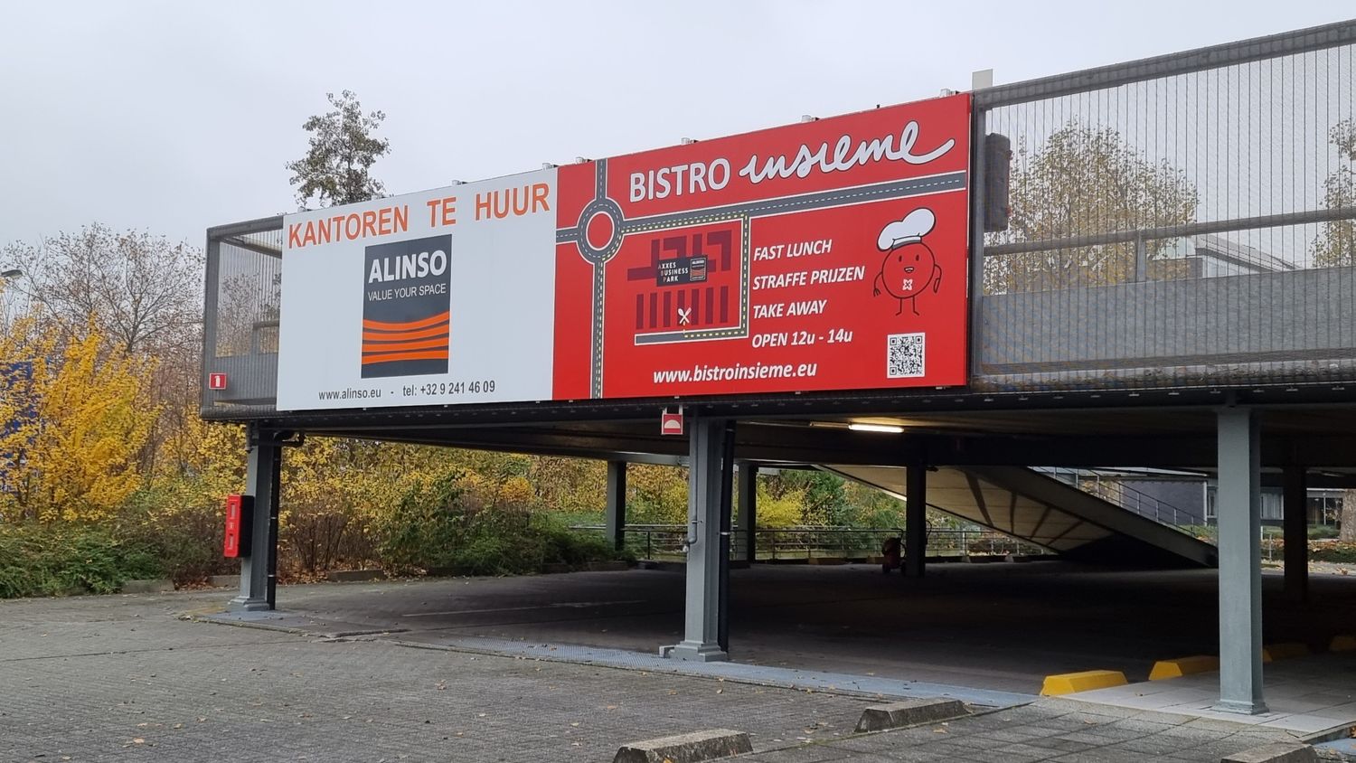 Belettering op panelen