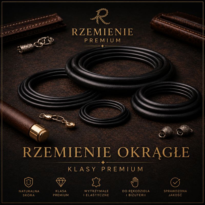 🧵 Rzemienie okrągłe