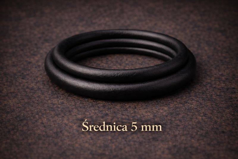 Rzemienie skórzane 5 mm